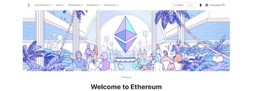 Ethereum screenshot