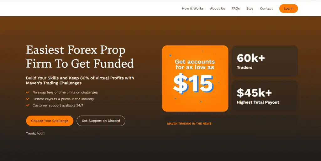 Maven Trading screenshot